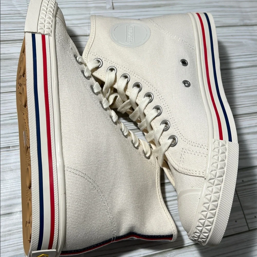 Mitchell & Ness Hood Rocket‎ 66 men’s High-Top Sneakers Streetwear white size 7